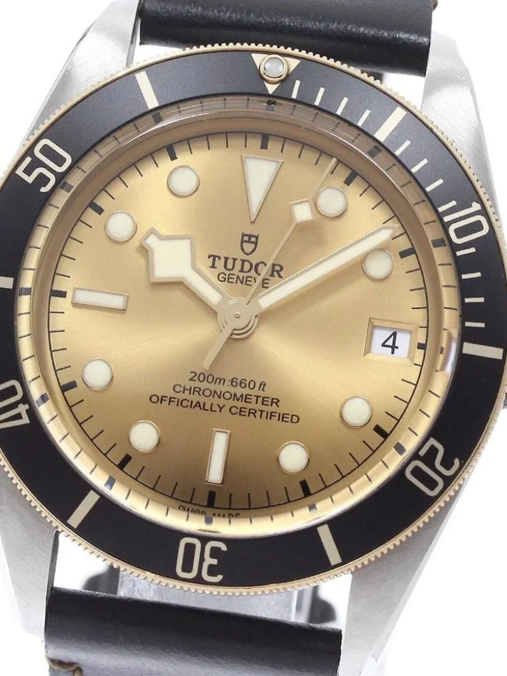 TUDOR Heritage Black Bay 79733N Date gold Dial Automatic Men's Watch_970363